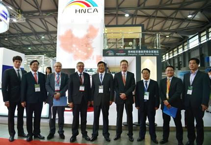 Mr. Zhao Jiancai Visited Luxembourg Delegation in China International Logistics Expo