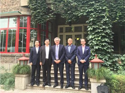 Zhang Mingchao met with Minister for Finances of Luxembourg,Pierre Gramegna